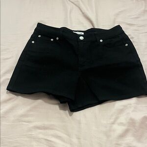 Juicy Couture Black Jean Shorts